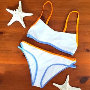 NWT L*SPACE Ribbed Rachel Bikini Bottom in S